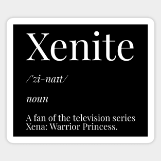 Xenite Definition White Magnet